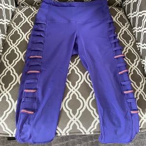Lululemon Purple Cropped Leggings